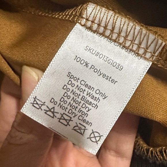 Spirit Top Gun Men Aviator Faux Leather Bomber Jacket Size L - Picture 6 of 9